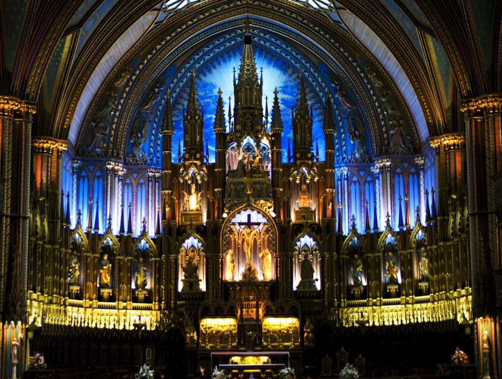 Basilica Notre Dame, Montreal